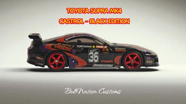Toyota Supra Mk4 Castrol Racing Black Edition