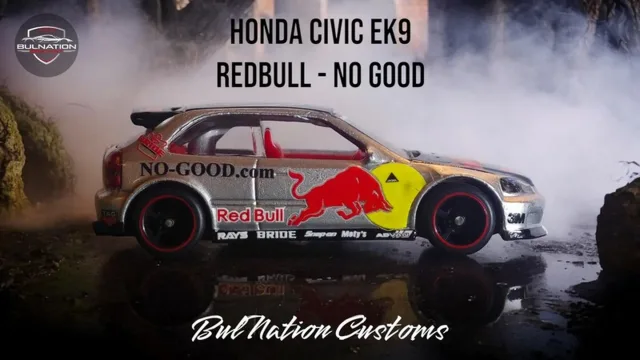 Honda Civic Ek9 Red Bull Racing Livery