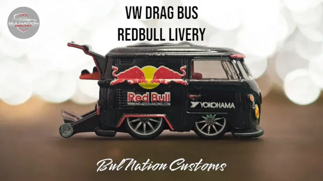 Volkswagen Drag Bus Red Bull Racing Livery