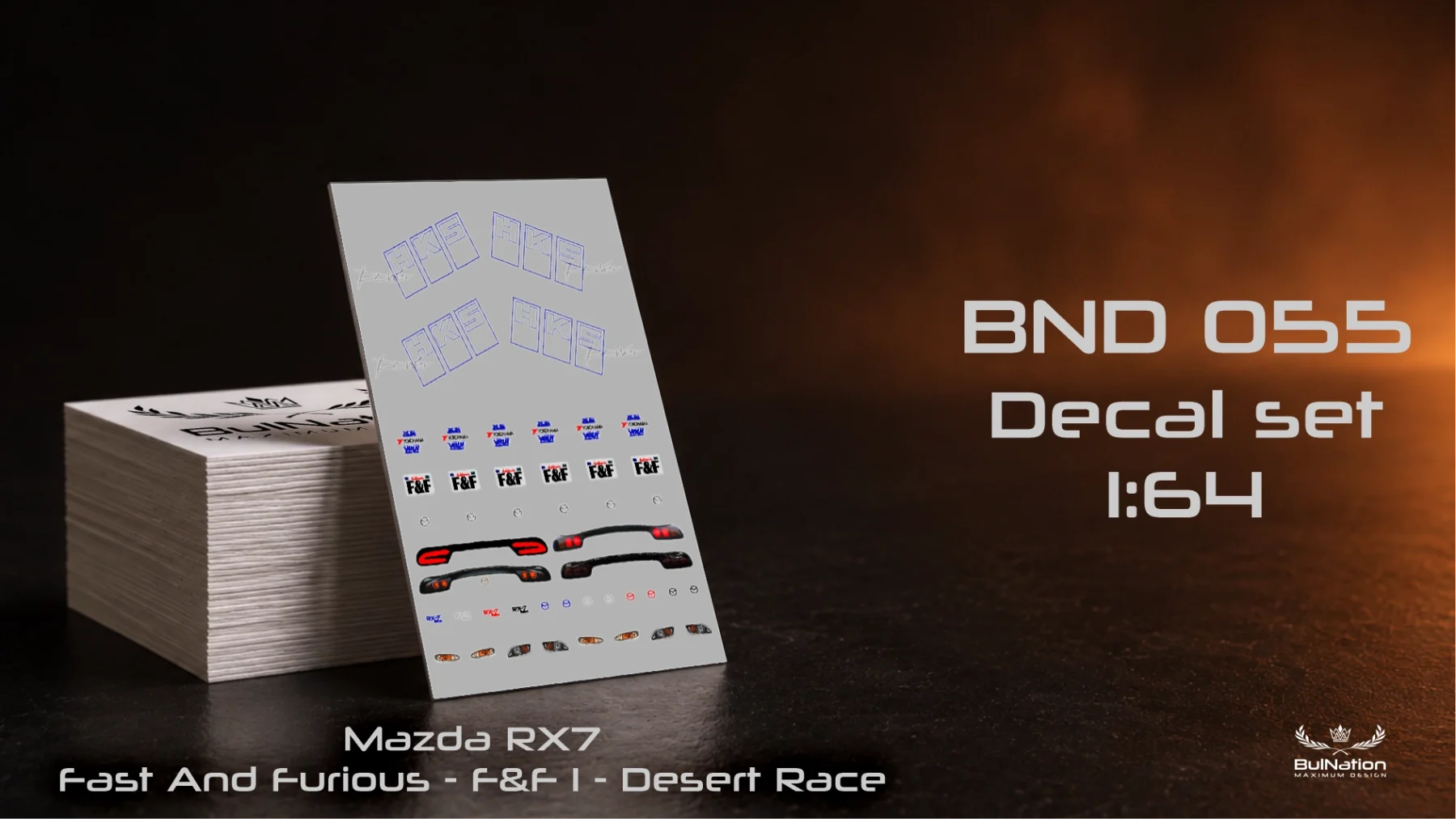 Fast And Furious - F&F 1 - Mazda RX7 - Desert Race