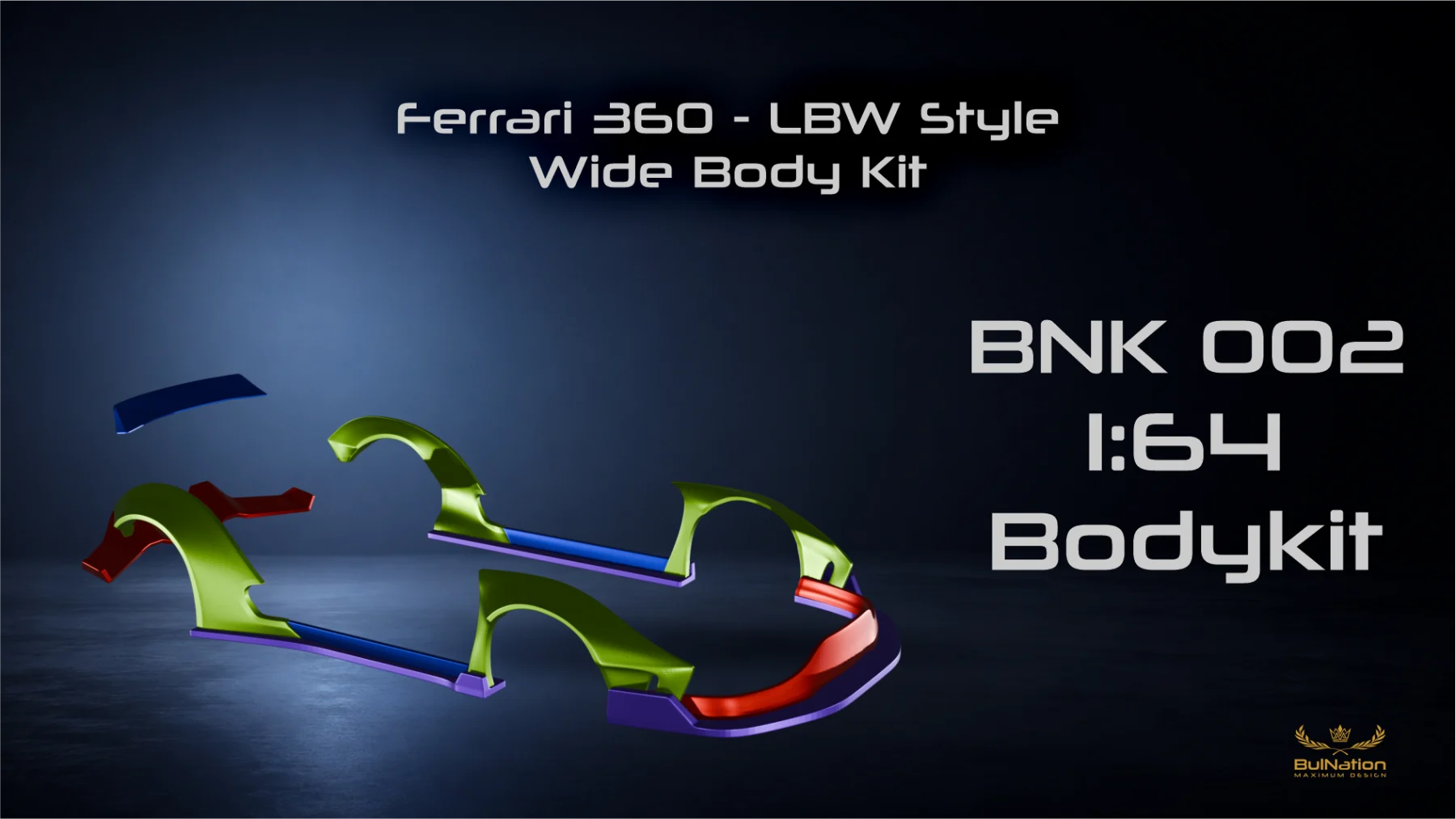 Ferrari 360 - LBW Style - Wide Body Kit